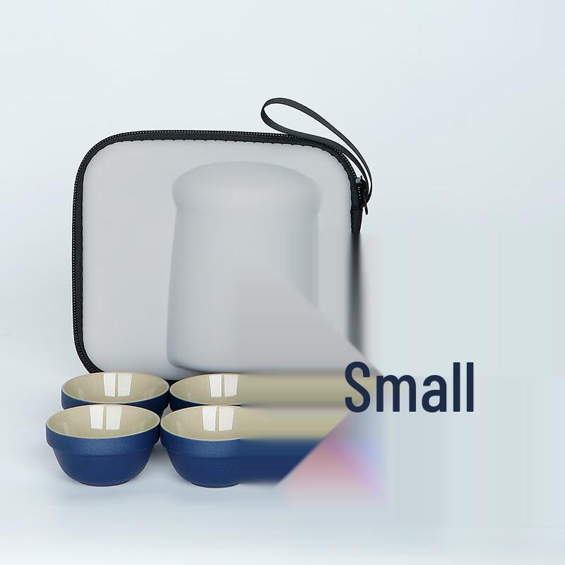 Portable Gradient Ceramic Teapot Set