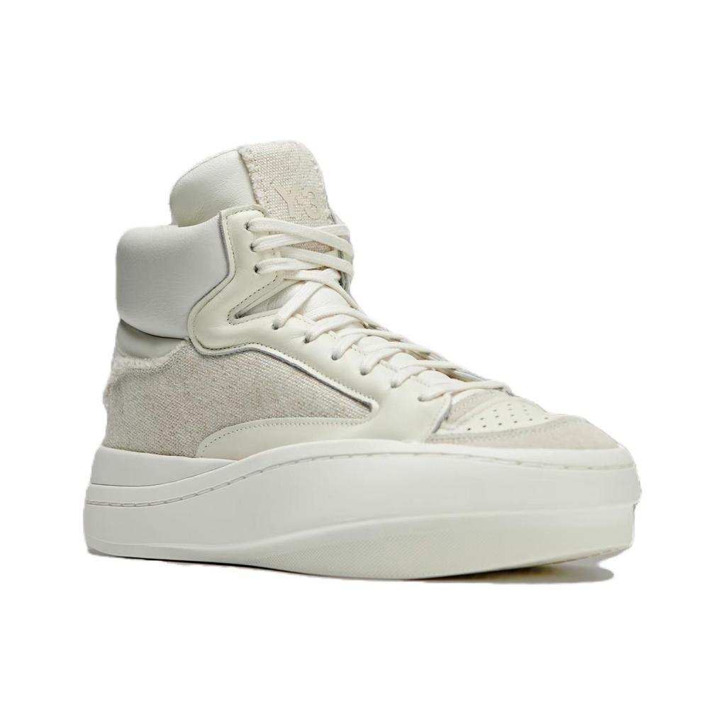 Adidas Y-3 Centennial High Cream White Unisex Sneakers Supplier-Colour Off-White IG4082
