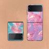 Enchanting Neon Jellyfish Coque For Samsung Z Flip7 6 Galaxy Case Shockproof Z Flip5 Z Flip3 4 5G Hard Cover Phone TPU PC Hard