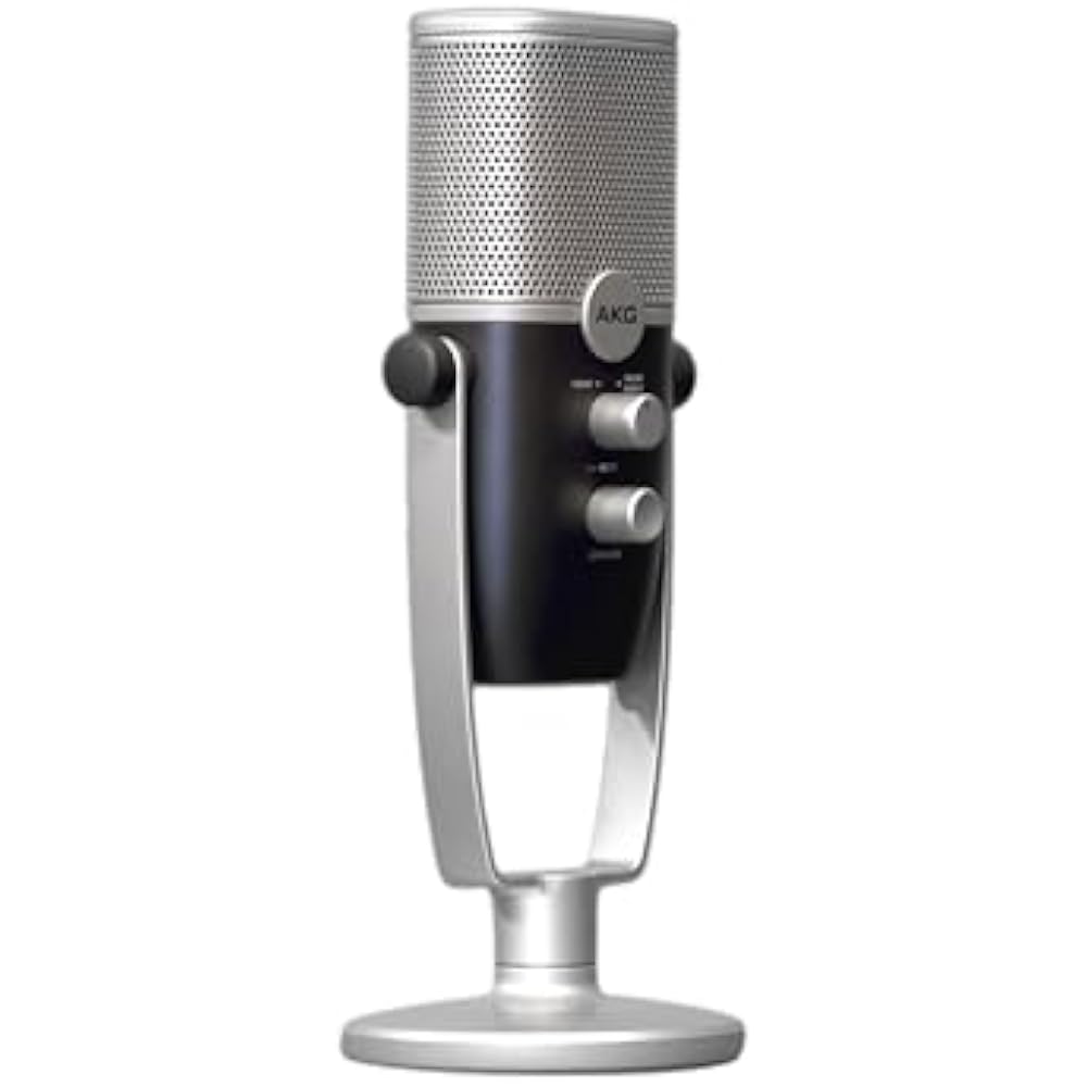 AKG Pro Audio Ara Professional USB-C Condenser Microphone Dual Pattern Audio Capture Mode for Pod...