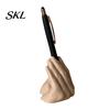 Desk Pen Organizer Funny Hand Gesture Holder for Desk, 3D Printed Stand Novelty Pencil Stand, Desktop Office Accessories Personalized Decor
