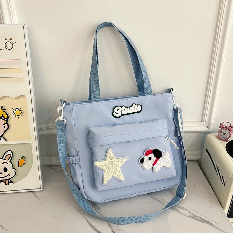 

Large capacity small fresh foreign style handbag 2025 early spring new versatile ins shoulder armpit bag tote bag tide синий