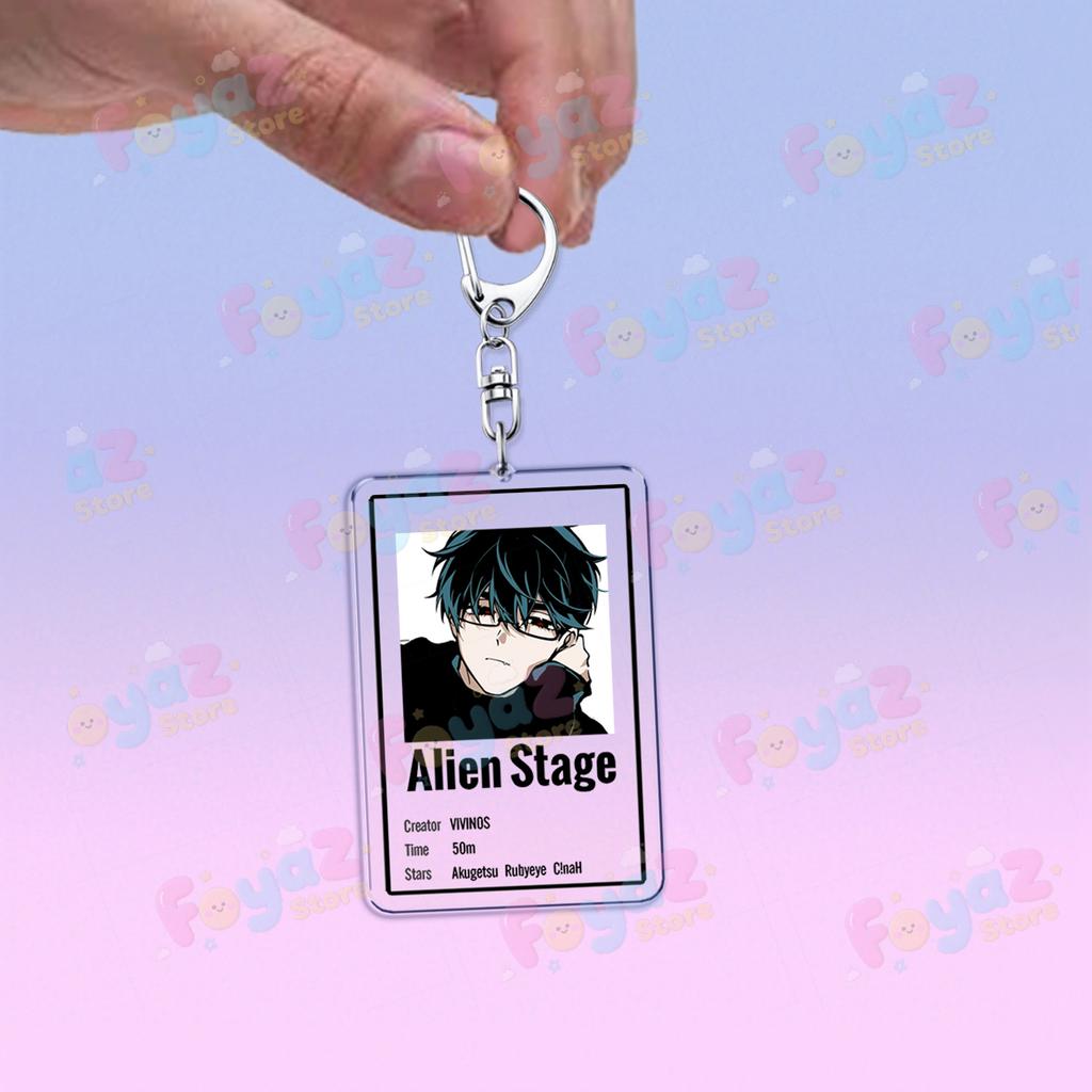 Alien Stage ART Klíčenka Příslušenství Přívěsky na tašku Luka Ivan Till Mizi Hyuna Sua Fanart Klíčenky Šperky Fanoušci Přátelé Dárek