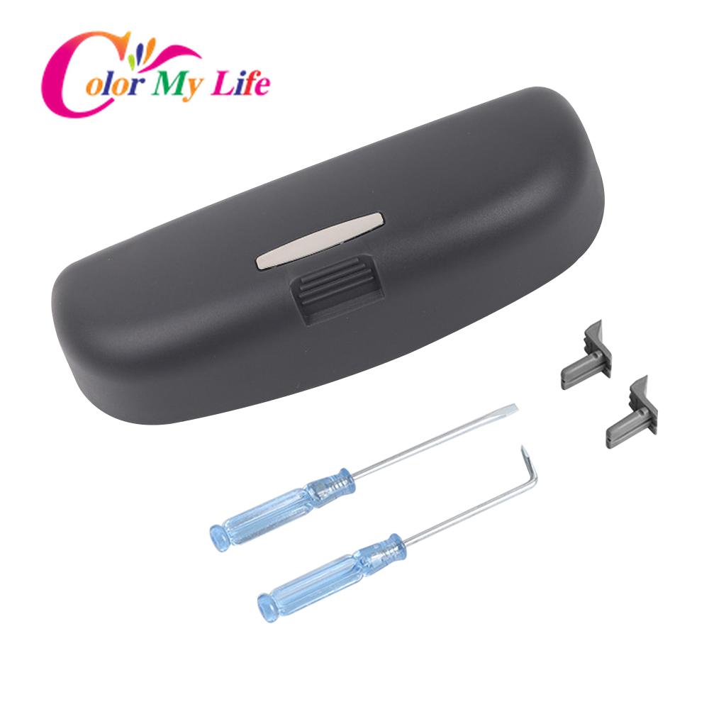 Auto Brillenetui Sonnenbrillenhalter Aufbewahrungsbox für Volkswagen VW T-Roc Tharu Tarek Atlas