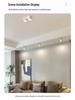 Adjustable LED Double-Head Smart Ceiling Spotlight for Living Room and Aisle