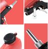 WINGONEER Air Sandblasting Gun, Small Handheld Portable Sandblasting Gun, Red