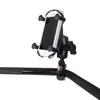 Universal Motorcycle Bike Phone Mount With Camera Compatibility Rechargeable Handlebar Mirror Stem Adapter 3.5-6.5 Inch