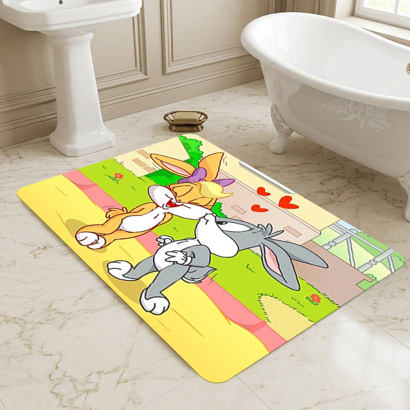 Bugs Bunny Living Room Nonslip Area Rug Soft Carpet For Bedroom Game Playroom Sofa Office Home Decor Doormat Christmas Gift C929126
