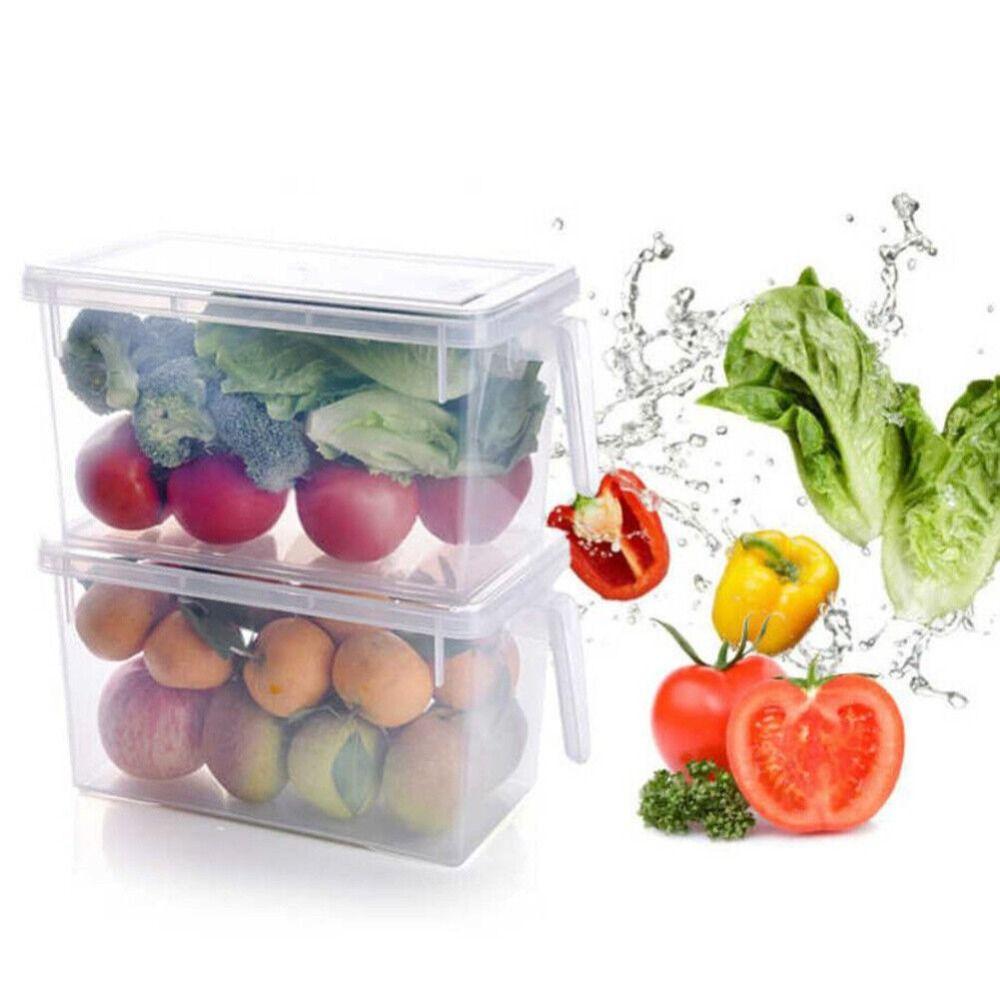 Suport pentru Raft Frigider Bucatarie Plastic 5L Organizator Frigider Noua Cutie Depozitare Frigider