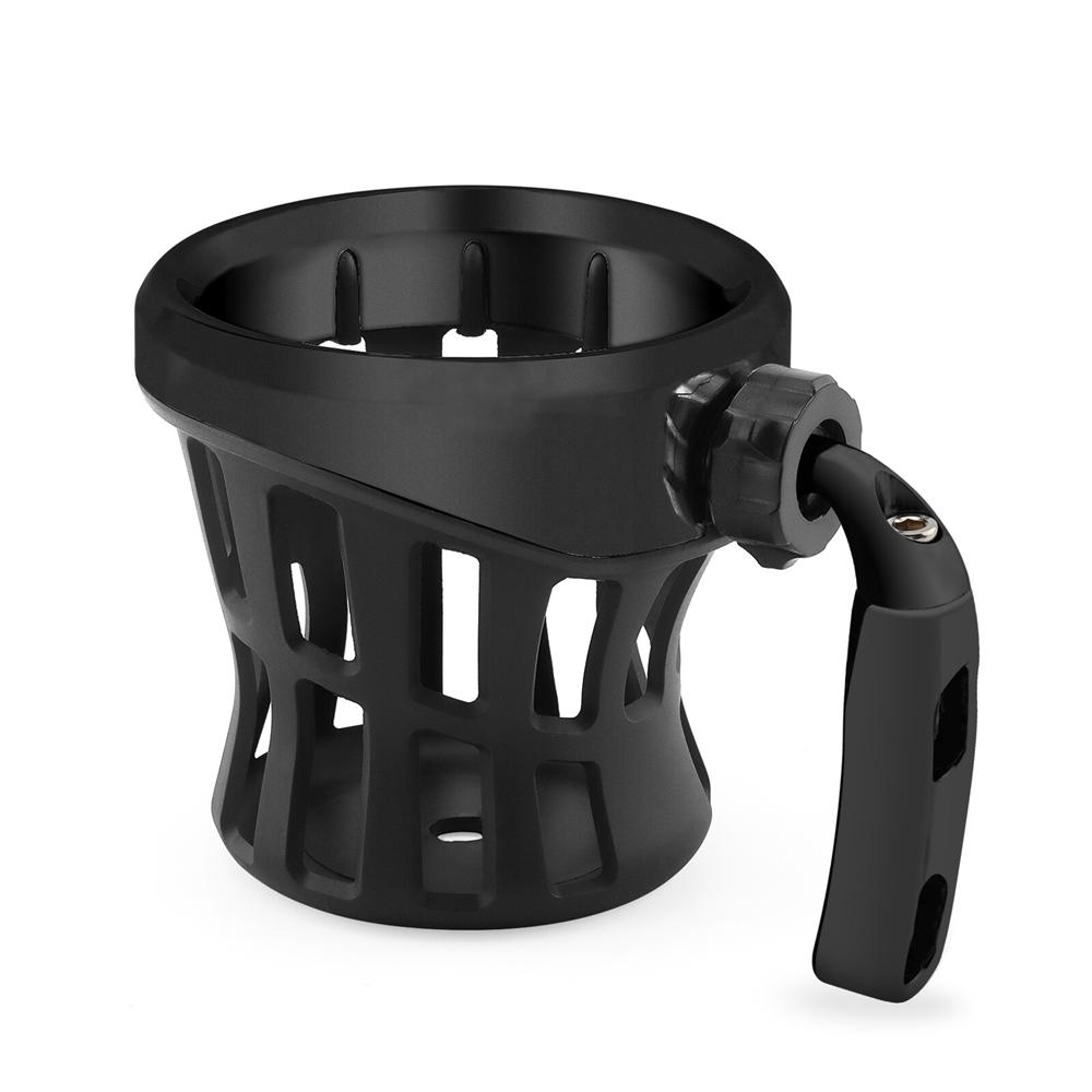 Motorcycle Handlebar Drink Cup Holder W/Mesh Basket Mount Universal