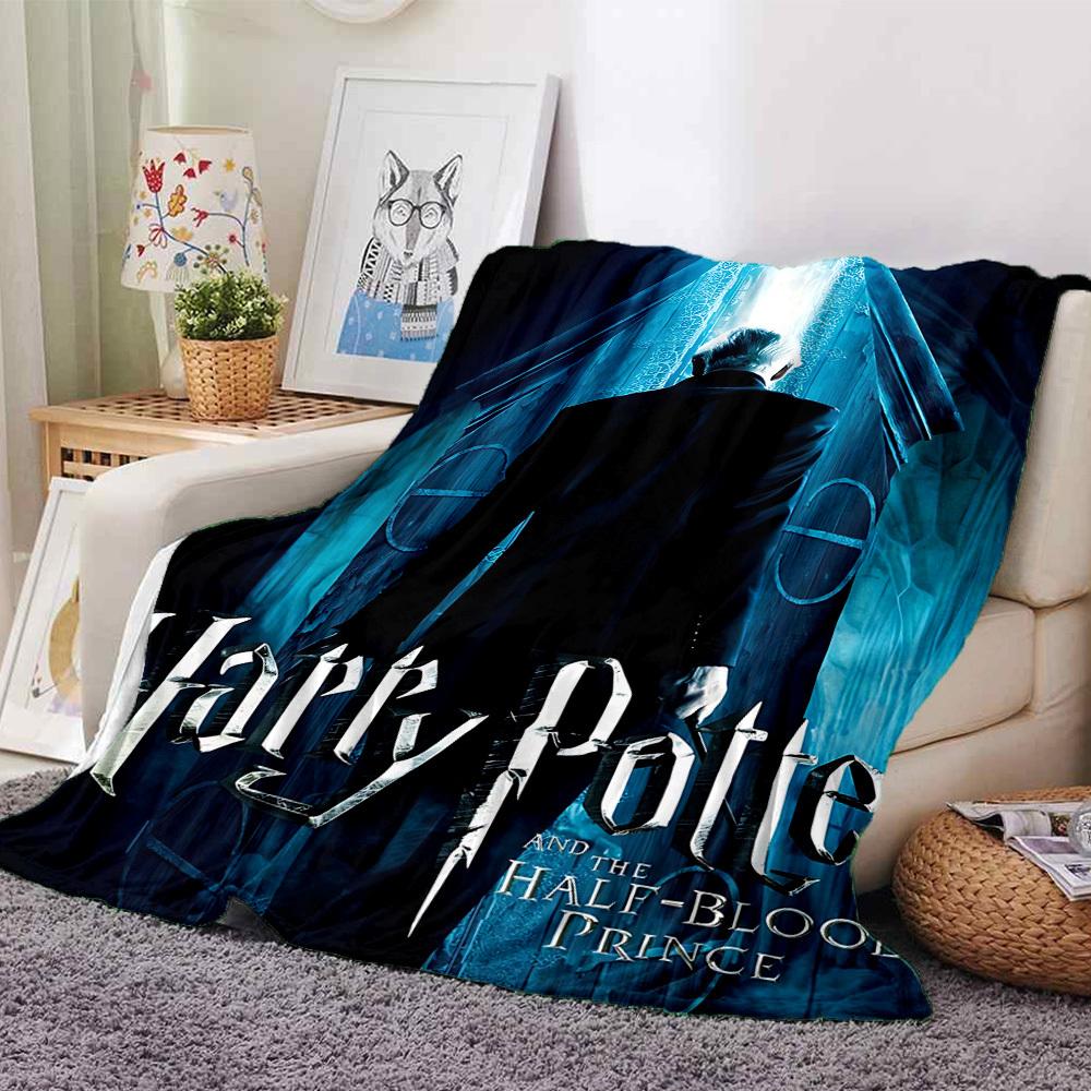 

1pc Harry Potter Half-Blood Prince Flannel Blanket Soft Warm Throw for Home, Office, Travel, All-Season Cozy Bedding Gift L1417 80cmx120cm(31inx47in)