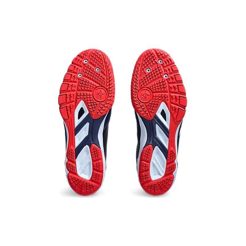 ASICS Attack Excounter 2 Unisex Peacoat White Table Tennis Shoes 1073A002-404