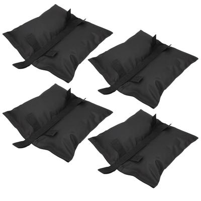 4pcs Tent Sandbag Windproof Outdoor Canopy Weight Bags Oxford Cloth Fixed Tent Legs Weight