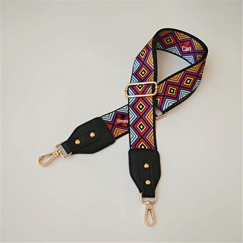 Women's Wide Canvas Crossbody Bag Strap - Replacement Shoulder Strap Accessory
