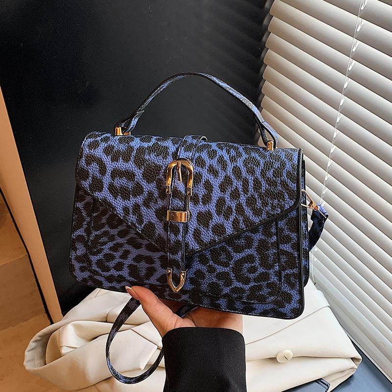 2025 Leopard Print Niche Handbag Summer New Versatile Fashion Trend Shoulder Messenger Bag Underarm Bag Women