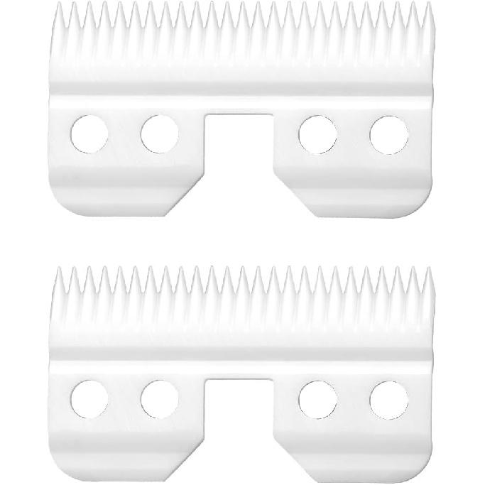 4 Pcs Fast Feed Ceramic Blades Fit Oster Fast Feed Clipper Oster A5 Fast Feed Ceramic Cutters Blade Fast Feed Replacement Blade Fit Wahl KM Series