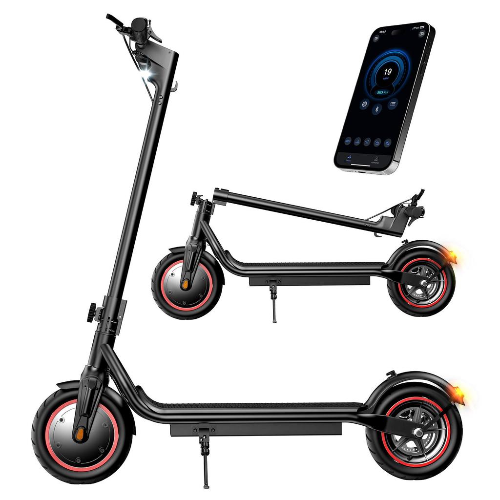 iScooter W5 Městská Dojíždění Dospělá Elektrická Koloběžka 350W Motor 36V7.8Ah Baterie 8.5 Palcové Nafukovací Silniční Pneumatiky Venkovní Jízda E-Koloběžka