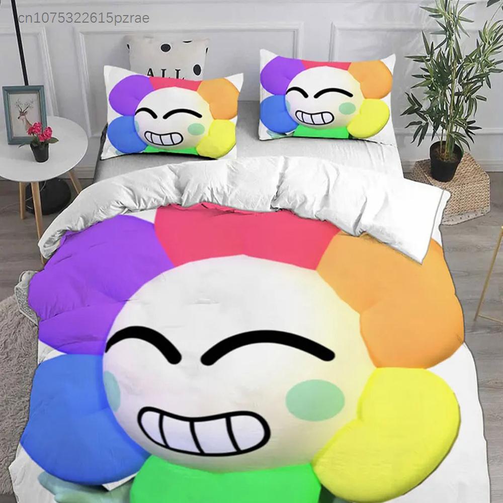 Game Scene Dandy's World Bedding Sets Bed Cover Comforter Duvet Cover Pillow Case 2-3 Pieces Sets Teenagers Children's Gifts
