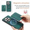 Für OnePlus 13R 5G Hülle Kompatibel mit MagSafe Leder Rückseite mit Abnehmbarem Kartenhalter