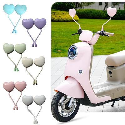 Multi-funtional Safety Mirror Multicolor Rearview Mirror Ebike Rearview Mirror  Universal