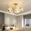 Living Room Chandelier Creative Luxury Hall Light Post-modern Atmosphere Restaurant Bar Lighting Designer Ginkgo Leaf Lighting