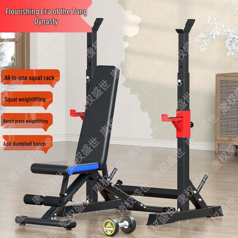 Multi-functional Barbell Squat Rack & Training System
