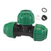 3-way Pipe Fittings Hose Connector Rustproof Corrosion Resistant Leakproof Universal Heavy-Duty Garden Hose Connector
