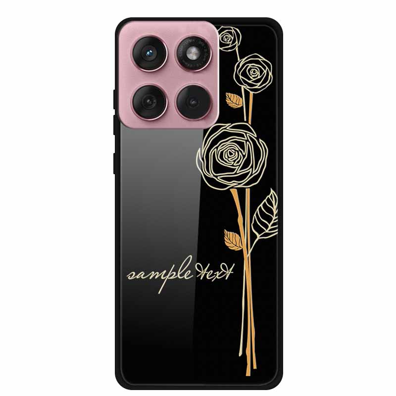 

Glass Case For Motorola Edge 60 60s 5G Case 6.67 Hard Tempered Glass Back Covers Soft Bumper For Motorola Edge 60 Fusion Fundas Moto Edge 60s 5G