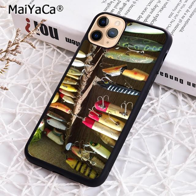 Pike Fishing Bait Spinner Phone Case For iPhone 17 Air 16 Pro Max 15 14 Plus 12 13 Shell Cover Coque