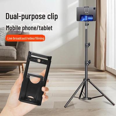 Treppiede da tavolo universale con clip per telefoni cellulari e tablet