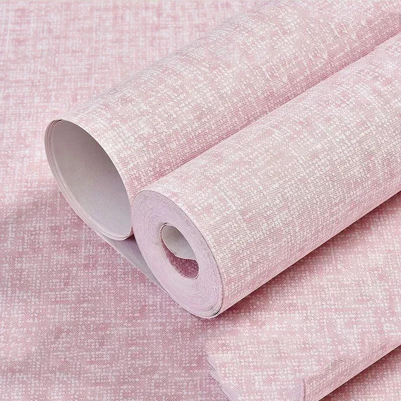 Solid Simple Modern Metallic Wallpaper Roll Cement Concrete Texture Wall Papers Bedroom Living Room Clothing Store Home Decor