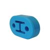 4pcs Red Short Polyurethane Muffler Hanger Red 11.5mm For Car Automotive Vehicle