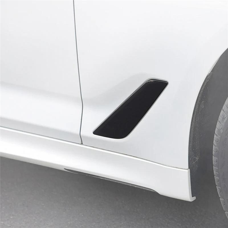 1Pair Car Body Fender Trim Strip for BMW 5 Series G30 G31 G38 2018- 51137349593 51137349594 Side Air Vent Cover