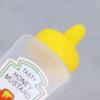4Pcs/Set Mini Seasoning Sauce Bottle Portable Tomato Ketchup Bottle Salad Dressing Container Pot For Bento Lunch Box