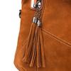 High Quality Women's Soft Suede Surface Leather Shoulder Crossbody Bag 2026 Tassel Handbag Large Capacity Ladies Tote Bag