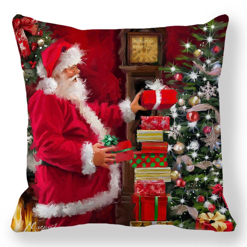 New Christmas Pillow Case 30*50cm,40*40cm,45x45cm, Cushion Cover Home Christmas Decoration Pillow Case
