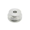 Aluminum Alloy Double Groove 50/60MM Pulley Wheel 8-20MM Fixed Bore Pulley For Motor Shaft