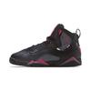 Chaussures de Basketball Hautes True Flight pour Enfants Noir Rose Enfants Âgés de 3 à 7 Ans 342775-009