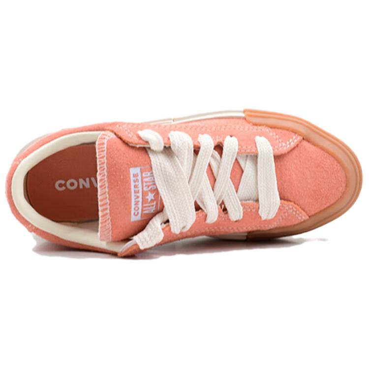 Converse Fabric Leather Sports Casual Versatile Fashion Non-Slip Low-Top Skate Shoes Unisex Sneakers Red White A10438C