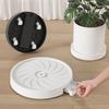 Mobile Flowerpot Tray with Wheels Plastic Universal Wheel Bracket Invisible Rolling Wheel Thickened Flowerpot Base Practical New