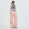 1116 Spring and Summer Drawstring Overalls Women's Ins High Street Babes Design Sense High Waist and Thin Wide Legs Casual Long Pants