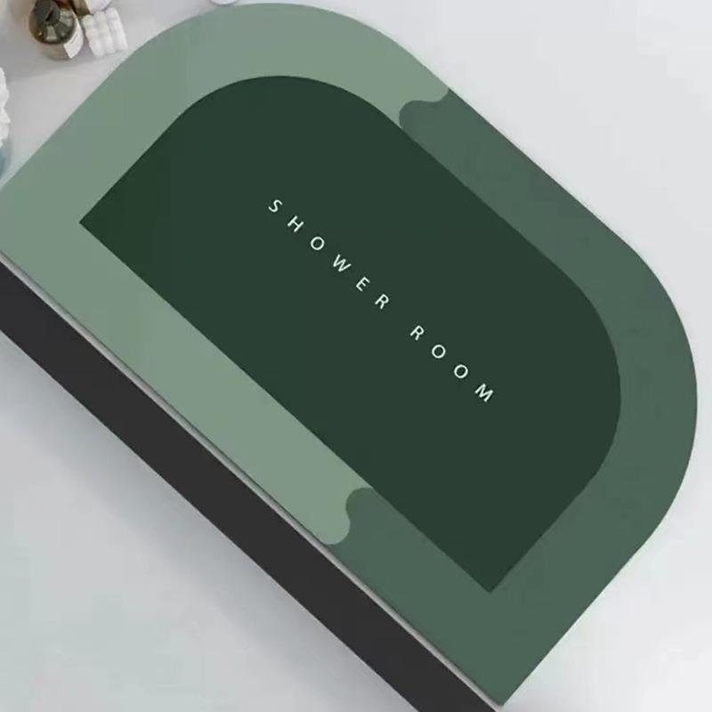 A Non-slip Bath Mat, Ultra-absorbent and Quick-drying Soft Shower Floor Mat, Machine Washable, Suitable for Bathrooms and Bedrooms, Home Bathroom Rugs