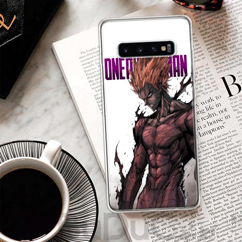 One P-Punch-Man Garou Cover For Samsung Galaxy S8 S9 Plus S10 Lite Note 8 9 10 Pro 20 Ultra S7 Edge M11 M21 M32 M51 Print Coque
