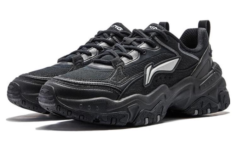Li Ning Brown Sugar Low Top Casual Shoes Women's Black AGCT424-3