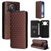 Funda Tipo Libro para Oukitel C60/C60 Pro Cuero PU Protección de Cuerpo Completo Con [Bloqueo RFID] Cubierta Retro Duradera