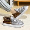 Winter Men's Shoes Flat Casual Sneakers Slip On Loafers Men