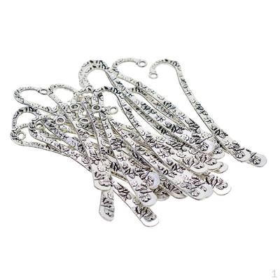 20 Adet Vintage Gümüş Metal Imi Kolye Boncuk Takı Yapımı El Sanatları için