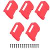 5/10pcs for Worx/kress 20V 5Pin Battery Dock Holder Battery Storage Mounts ,Wall Mount Lithium Battery Dock Storage Rack