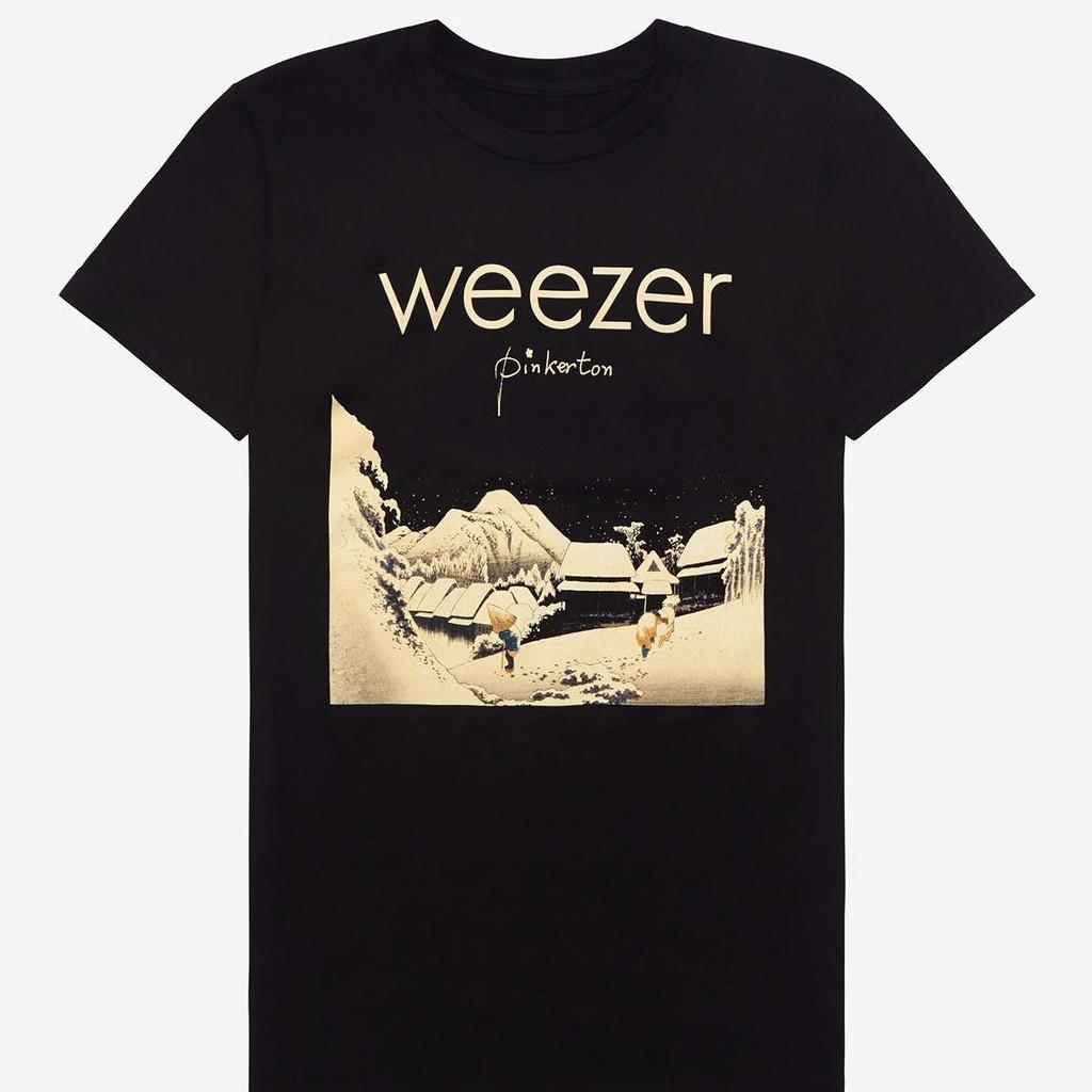 Weezer band pinkerton T-Shirt Mens Womens Tees Top Black Unisex Tee All Sizes JJ4769 S