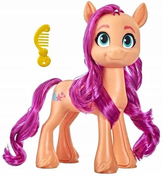 My Little Pony Figure Big Pony Sunny Starscout Hairdress + Comb